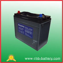 Batterie profonde de gel de cycle des véhicules à moteur de 110ah 12V